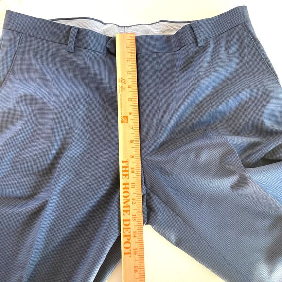 Jos. A. Bank 1905 Pants Men's 38R Blue Wool Blend Flat Front *Read - Picture 7 of 12
